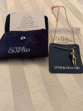 “Love & Crafted” Hug Necklace